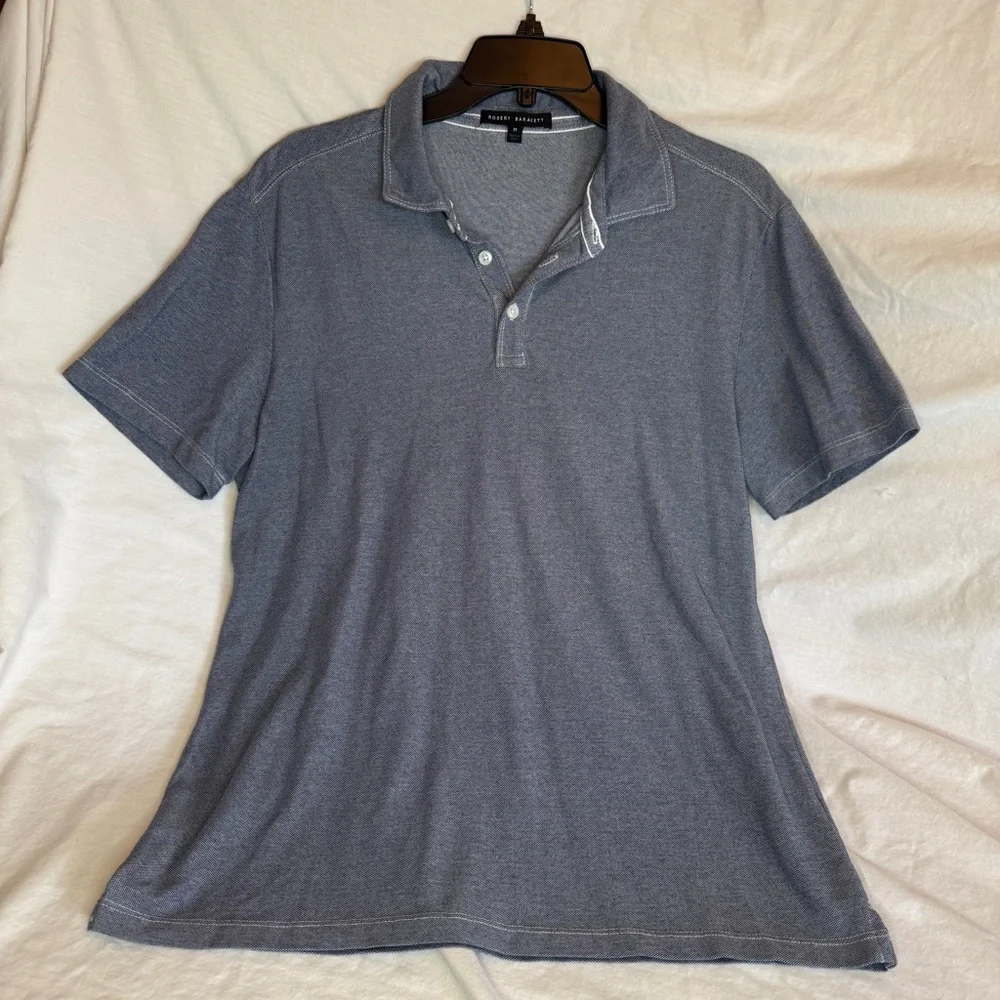 Robert Barakett Charcoal Polo Shirt for Men - Picture 2 of 3